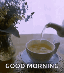 Kahve Tea GIF - Kahve Tea Good Morning GIFs