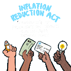 Inflation Buildingbacktogether Sticker - Inflation Buildingbacktogether Bills Stickers