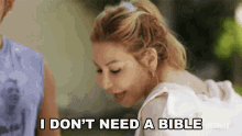 i dont need a bible anna shay bling empire i dont need a lesson dont teach me