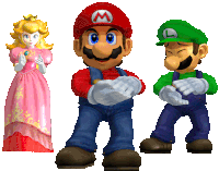 Smash Mario Sticker - Smash Mario Luigi Stickers