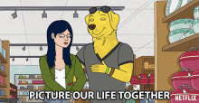 picture our life together mr peanutbutter paul f tompkins diane nguyen alison brie picture our life together mr peanutbutter paul f tompkins diane nguyen alison brie