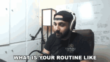 What Is Your Routine Like Ahmed Aldoori GIF - What Is Your Routine Like Ahmed Aldoori Day To Day GIFs