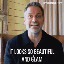 It Looks So Beautiful And Glam Peter Hermann GIF - It Looks So Beautiful And Glam Peter Hermann Younger GIFs