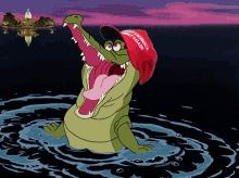 drain the swamp alligator happy excited
