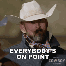Everybodys On Point Diamond Jim GIF - Everybodys On Point Diamond Jim Ultimate Cowboy Showdown GIFs