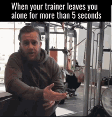 Personal trainer meme