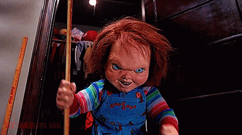 Chucky Here Comes Chucky GIF - Chucky Here Comes Chucky - Discover & Share  GIFs