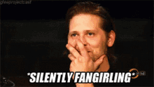 Television Tv GIF - Television Tv Silently Fangirling GIFs