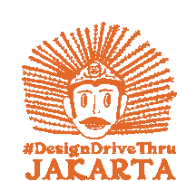 Design Drive Thru Jakarta Sticker - Design Drive Thru Jakarta Face Stickers
