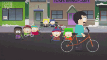 Fall Off A Bike Randy Marsh GIF - Fall Off A Bike Randy Marsh South Park GIFs