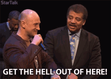 Star Talk Get The Hell Out Of Here GIF - Star Talk Get The Hell Out Of Here Leave GIFs