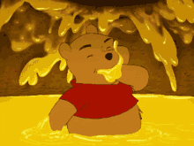 Bath Honey GIF - Bath Honey Winnie The Pooh GIFs
