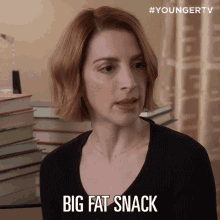 Snack Big Fat Snack GIF - Snack Big Fat Snack Shes A Snack GIFs