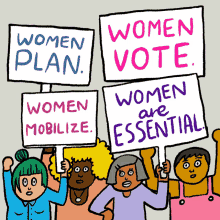 Women Plan GIF - Women Plan Vote GIFs