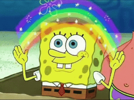 Spongebob Rainbow GIF - Spongebob Rainbow - Discover &amp; Share GIFs