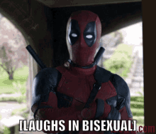 Deadpool Laughing GIF - Deadpool Laughing Bisexual GIFs