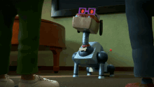Robot Dog Rusty GIF - Robot Dog Rusty Rugrats GIFs