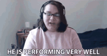 He Is Performing Very Well Impressed GIF - He Is Performing Very Well Impressed Good Job GIFs