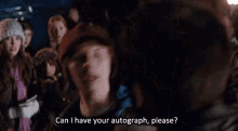 Can I Have Your Autograph Please? GIF - Autograph Can I Have Your Autograph Scott Pilgrim GIFs