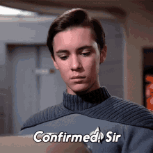 Confirmed Sir Wesley Crusher GIF - Confirmed Sir Wesley Crusher Star Trek GIFs