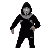Anonymous Dance Tektonik Sticker - Anonymous Dance Tektonik Anonymous Stickers