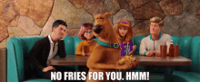 Scoob No Fries For You Hmm GIF - Scoob No Fries For You Hmm No Fries For You GIFs