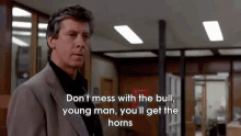 The Breakfast Club Dont Mess With The Bull GIF - The Breakfast Club Dont Mess With The Bull Youll Get The Horns GIFs