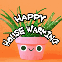 House Warming Happy Housewarming GIF - House Warming Happy Housewarming House Warming Plant GIFs