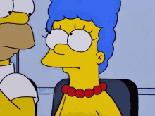 Marge Simpson Annoyed GIF - Marge Simpson Annoyed Hmm GIFs
