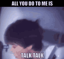 Talk Talk All You Do To Me GIF - Talk Talk All You Do To Me 80s Music GIFs