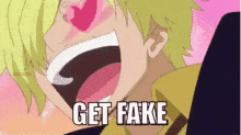 Get Fake One Piece GIF - Get Fake One Piece Vinsmoke Sanji GIFs
