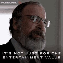Its Not Just For The Entertainment Value Of Watching Us Trip Over Our Dicks Saul Berenson GIF - Its Not Just For The Entertainment Value Of Watching Us Trip Over Our Dicks Saul Berenson Mandy Patinkin GIFs