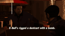 Gtagif Gta One Liners GIF - Gtagif Gta One Liners 8balls Rigged A Dustcart With A Bomb GIFs