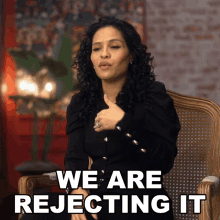 We Are Rejecting It Melissa Beck GIF - We Are Rejecting It Melissa Beck The Real World Homecoming New Orleans GIFs