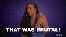 That Was Brutal London Hughes GIF - That Was Brutal London Hughes History Of Swear Words GIFs