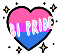 Bi Pride Month Sticker - Bi Pride Month Stickers