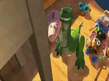 Toy Story Rex GIF - Toy Story Rex What Is It GIFs