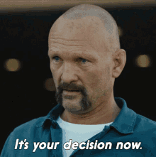 Its Your Decision Now Duke GIF - Its Your Decision Now Duke Mayor Of Kingstown GIFs