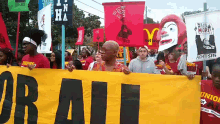 Nina Turner Protest GIF - Nina Turner Protest Unions For All GIFs