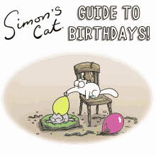 Birthday Simons Cat GIF - Birthday Simons Cat GIFs