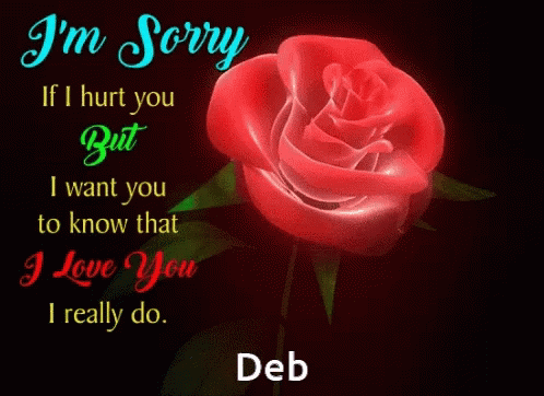 Debra Mackay Im Sorry GIF - Debra Mackay Im Sorry I Love You GIFs