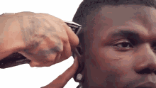 trimming paul pogba haircuts raizor cutting hair