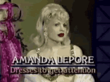Lepore Dresses To Get Attention GIF - Lepore Dresses To Get Attention Sass GIFs