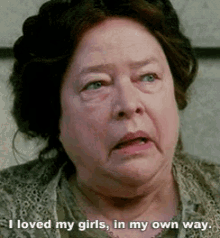I Loved My Girls, In My Own Way. Even The Ugly One. #coven GIF - Kathy Bates American Horror Story Coven GIFs
