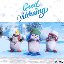 Good Morning Penguin GIF - Good Morning Penguin Dance GIFs