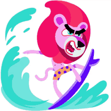 shakethat body lion surfer surfer dude serious