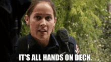 Station19 Andy Herrera GIF - Station19 Andy Herrera Its All Hands On Deck GIFs