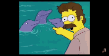 delfines dolphin die simpsons youre all going to die