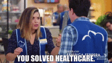 Superstore Amy Sosa GIF - Superstore Amy Sosa You Solved Healthcare GIFs