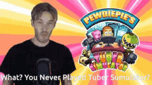 tuber pewdiepie sim gaming tuber pewdiepie sim gaming